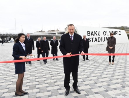 Bakı Olimpiya Stadionu açıldı - FOTOLAR